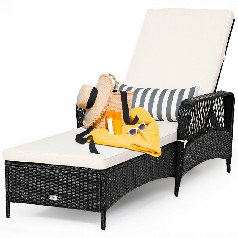 Chaise longue inclinable 79 po