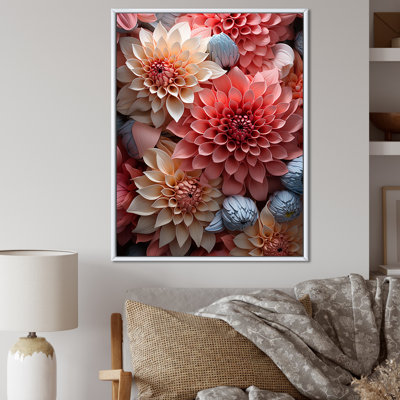 " Soft Elegance Mums Flowers III "