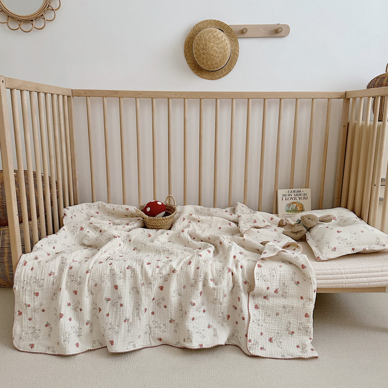 Couverture mignonne pour bébé en coton