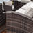 Aesha 8 - Person Wicker Patio Dining Set with Rectangular Table , Cushions Included