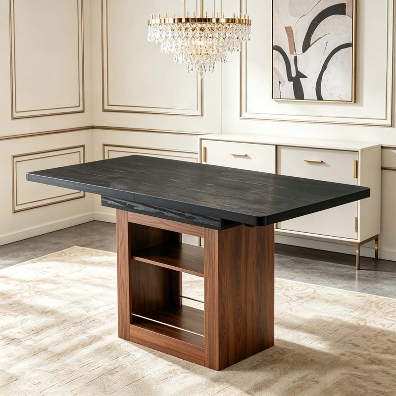 Table de salle à manger, Noir