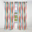 Motif de lignes bleues et roses Bliss-107547064