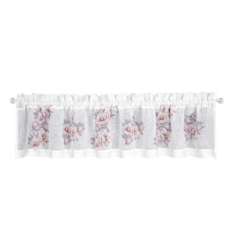 Pocklingt Floral Cafe Curtain, 30cm H x 150cm W