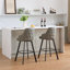 Tabouret de comptoir pivotant rembourré avec dossier haut (ensemble de 2)-1062960128-1062960132-1062417567
