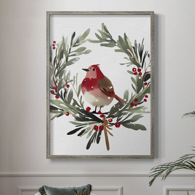 Christmas Holiday Art CMXXXV Framed Print - Solid Wood XMA171711