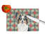 Planche à découper en verre Tricoilor Papillon Christmas PoinsettIas