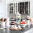 Berry & Thread Two Tiered Server - Whitewash