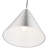 1 - Light Brushed Aluminum Pendant