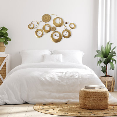 Handmade Modern Abstract Wall Decor on Metal