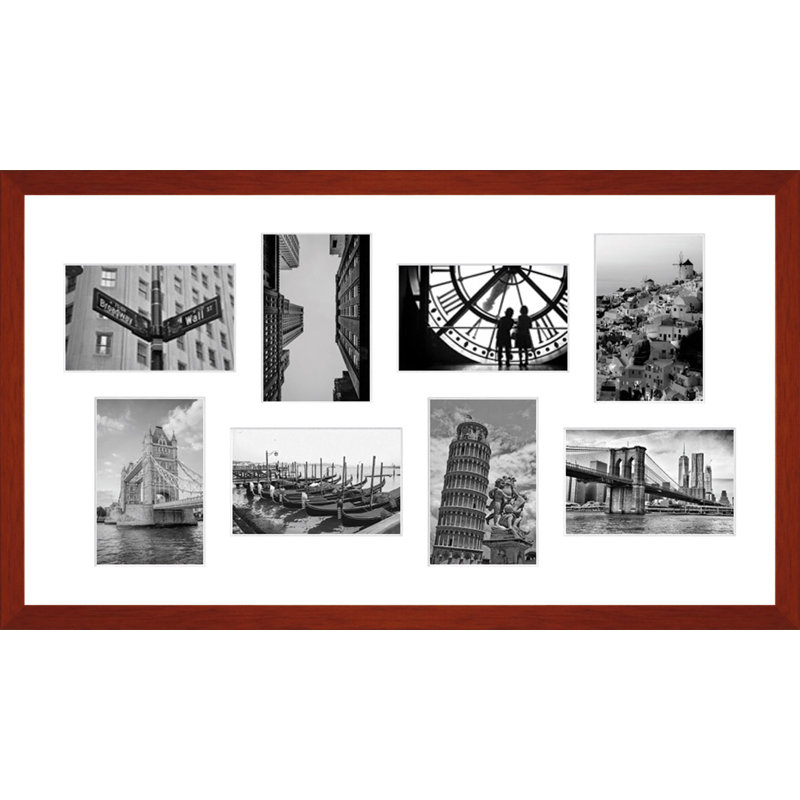 Kyouko Wood Picture Frame with Mat, Cil