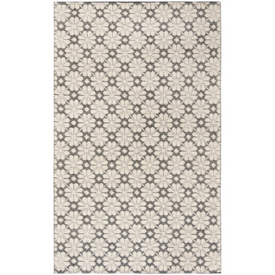 Kelton Hand Woven Wool Floral Rug