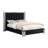 Elvyra Velvet Upholstered Low Profile Platform Bed-808201923-808201927