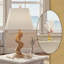 Royal Designs, Inc. F-5108PB-2, faîteau corail moyen, blanc deux tons, base en laiton poli-120866722-120866726