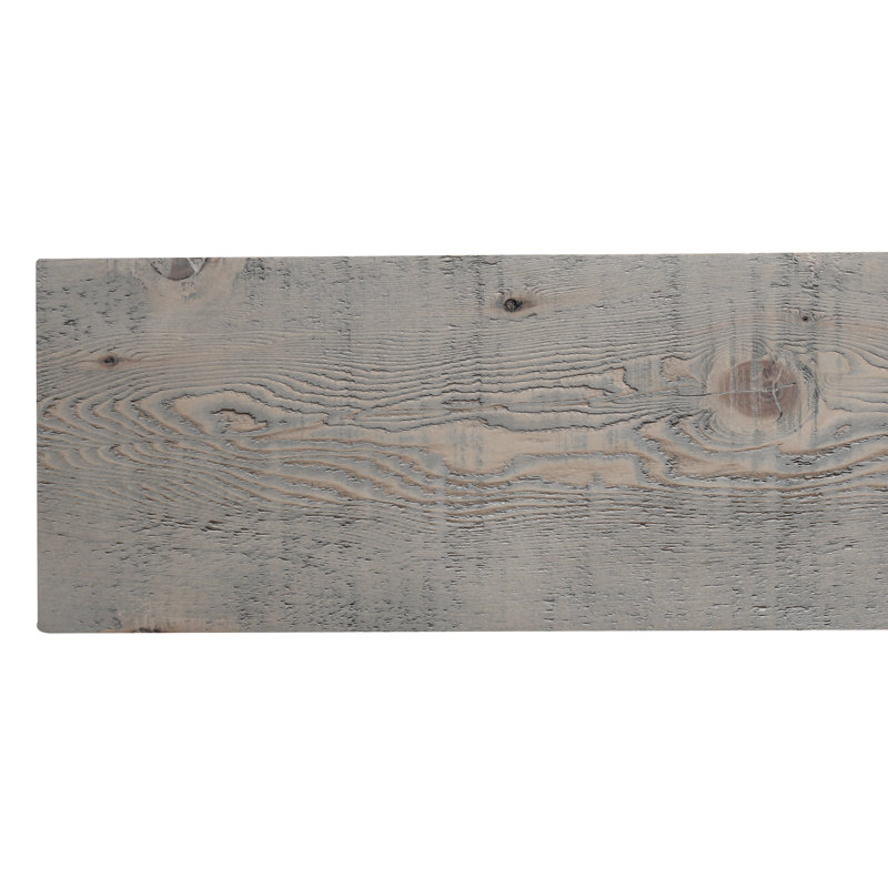 Tablette pour cheminée en forme de poutre en bois massif, 60 po, Bois flottant