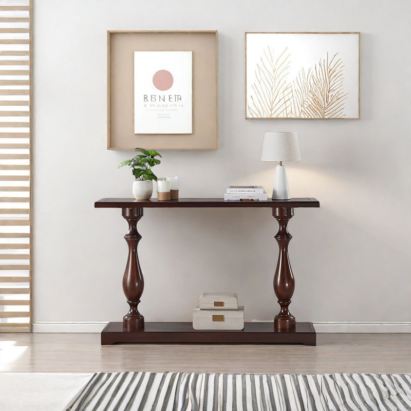 Vielka, 34.65" H x 47.24" W x 13.78" D, Brown