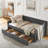 Upholstered Twin Size Daybed with Drawers-767293375-767293353