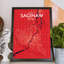 Saginaw - No Frame Print-1740356671