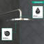 Raindance Downpour Air Rain Shower Head-1160824565