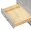 Meuble-lavabo simple 37 po avec plateau en marbre de Carrare et miroir Bartonsville-65381595
