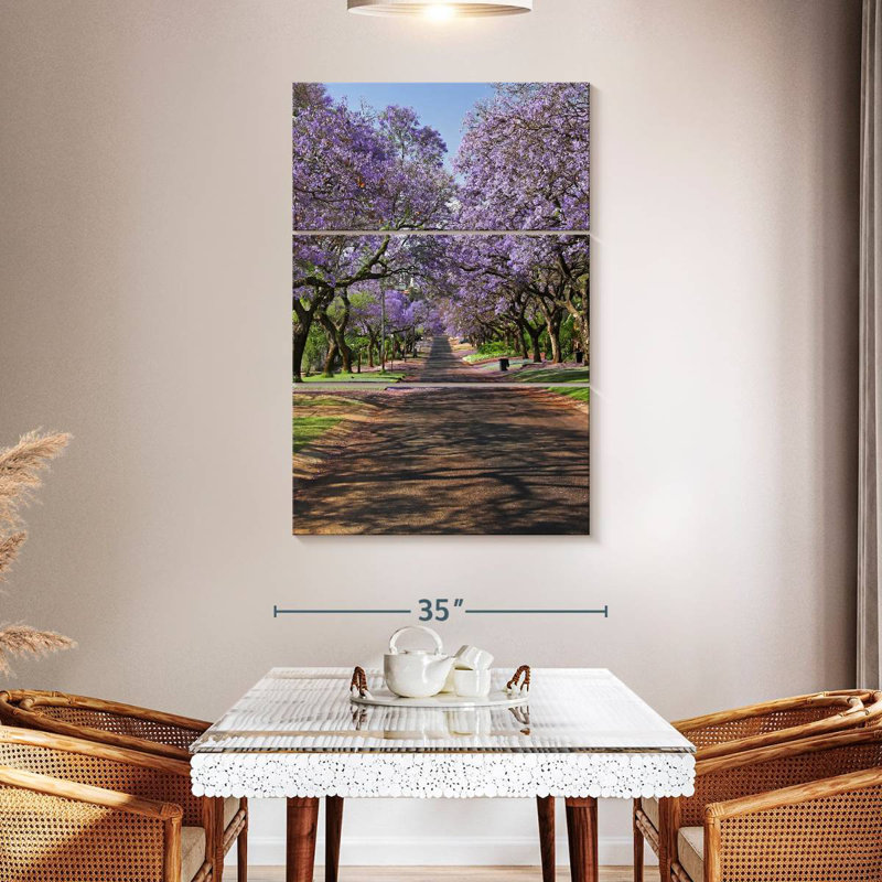 Sireci Jacaranda Trees, 50" H x 32" W