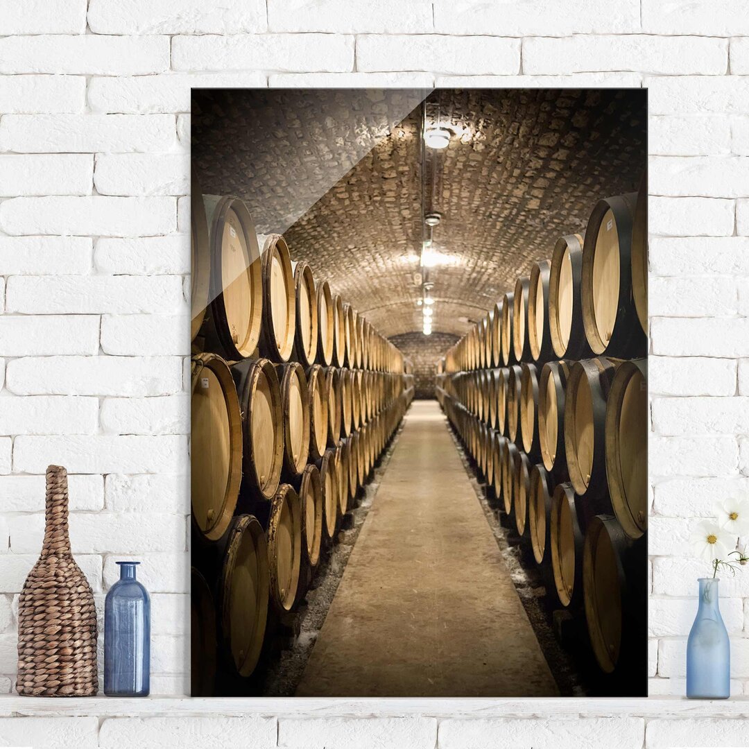 Glasbild Wine Cellar