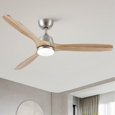 Éclairage de ventilateur de plafond à DEL intégré 52 po avec télécommande