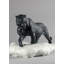 Panther with Cub Figurine