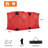 Pop-Up Ice Fishing Shelter, Insulated Thermal Tent with Heavy-Duty Red Waterproof Fabric