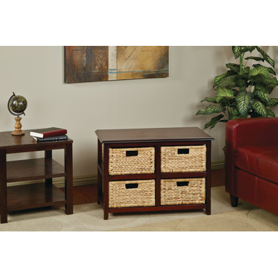 Commode de rangement 4 tiroirs Ottilie