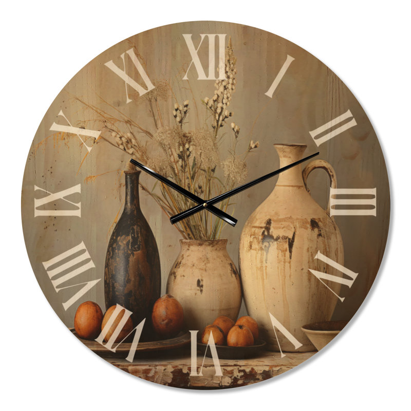 Grande horloge murale Boho, Grand