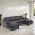 Velours gris velours est en rupture de stock