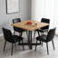 Bureau d'ordinateur carré, table de salle à manger, petite table de conférence-872274643-872274640
