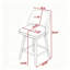 Tabourets de bar pivotants à 360 °-765402101-765402100