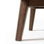 Table de chevet compacte en bois massif H 20,5 "avec tiroir et tablette ouverte MCM-1994831467-1991335339