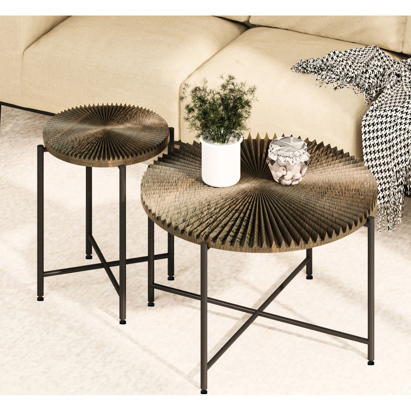 Table basse et table de bout Radial