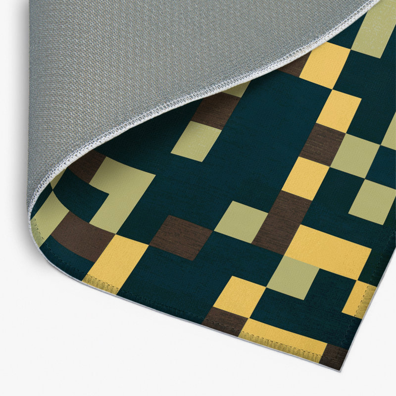 Tapis intérieur et extérieur Cubic, Rectangle 1 pi 6 po x 2 pi 6 po