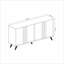 Minerva 79cm Sideboard
