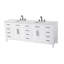 Meuble-lavabo double 84 po blanc-1841183187