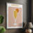 Mimosa Framed Print - Solid Wood-267262559