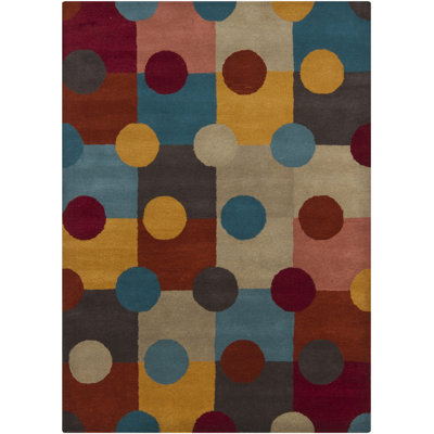 Tapis aire géométrique Fults