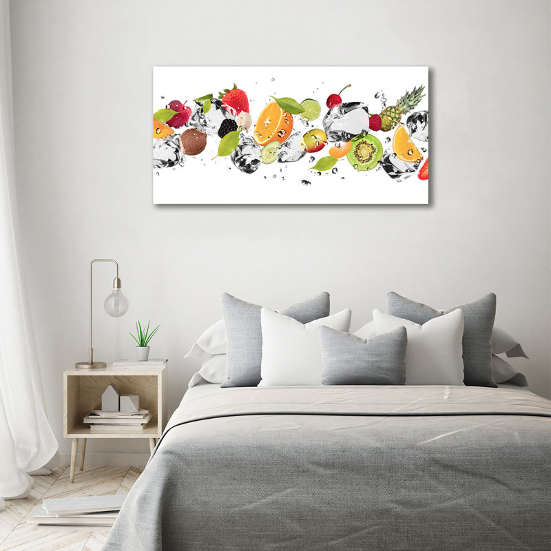 Fruit And Water - Wrapped Canvas Print