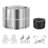 Tanvier Outdoor 16.7 in. H Stainless Steel Smokeless Stove with Base and Storage Bag