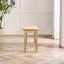Alissah 5 - Person Drop Leaf Rubberwood Solid Wood Dining Set-856859653-856859654