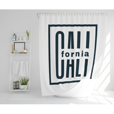 Kaleigh 2 Piece Polyester Shower Curtain Set