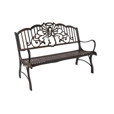 Banc commémoratif en fonte Yardley Angel
