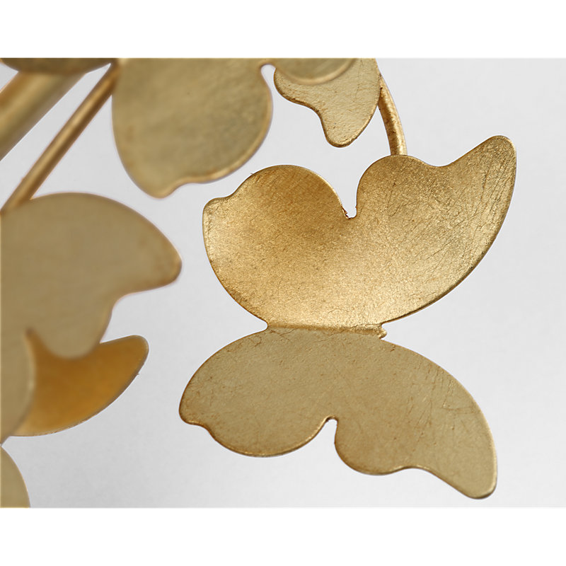 Julie Neill 3 - Light Armed Sconce, Gild