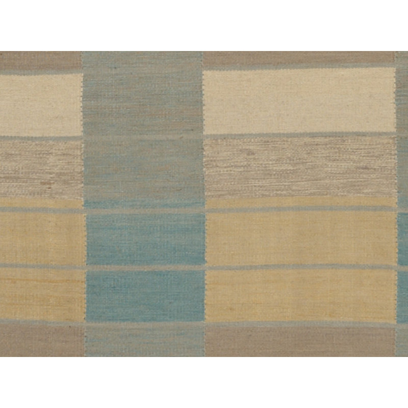 Striped Area Rug in Blue/Beige