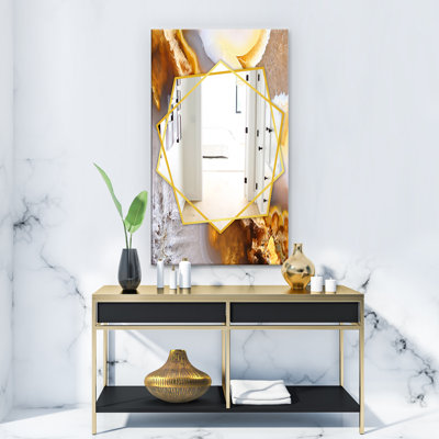 Miroir mural Agate at Crystals