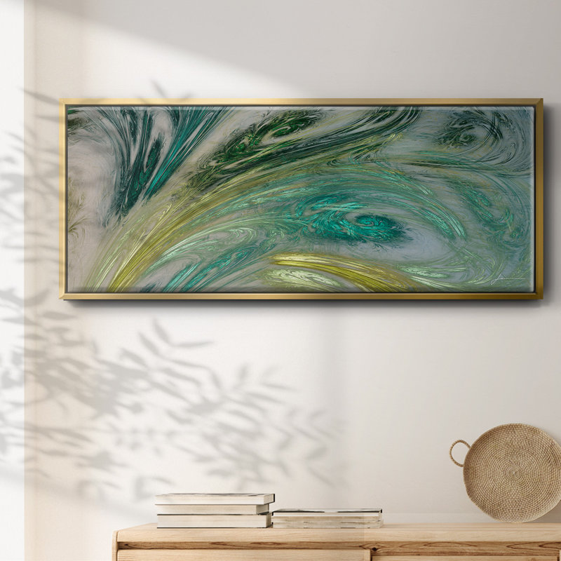 Altitude VI- Framed Canvas, 24" H x 60" W