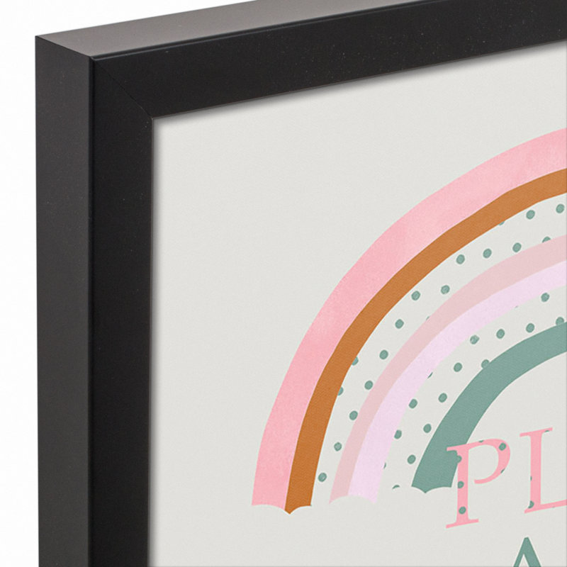 «Dots Play all Day», art encadré, H 15,75 po x l 12,75 po x P 1,75 po